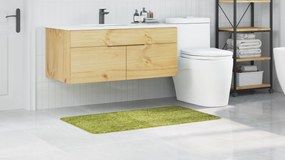 vidaXL Πατάκι Μπάνιου  Ορθογώνιο Πράσινο 70x120 εκ. Πολυπροπυλένιο Αντιολισθητικό