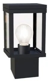 Επιδαπέδιο Φωτιστικό Κήπου H:260 Keros 4255000 Viokef 4255000 Μαύρο
