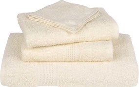 vidaXL Πετσέτες FROGN 10 τεμ. Κρεμ 100x200 εκ. 360 γρ./μ²
