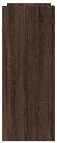 vidaXL Τραπέζι Κονσόλα Καφέ Δρυς 100x35x90 εκ. Επεξεργασμένο Ξύλο