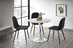 DENVER table, color: top - white marble, legs - white DIOMMI V-CH-DENVER-ST DIOMMI-60-20576