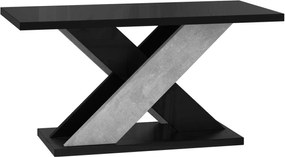 Τραπεζάκι Σαλονιού Xao-Μαύρο - Γκρι