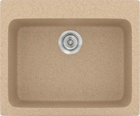 Sanitec Classic 331 (60×50) - Γρανιτένιος νεροχύτης - Granite BEIGE