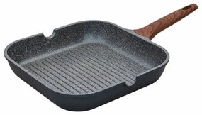 Estia Γκριλιέρα Stone 28cm Αντικολλητική Χυτού Αλουμινίου 01-1216