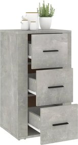 vidaXL Ντουλάπι Γκρι σκυροδέματος 40x33x70 εκ. από Επεξεργασμένο Ξύλο