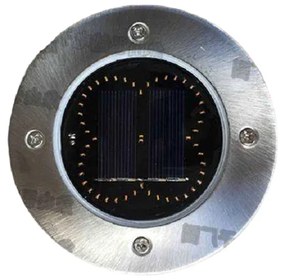 Ηλιακό Φωτιστικό Κήπου LED με Σχέδιο Καρφωτό 4τεμ Μπλε