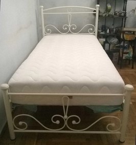 Κρεβάτι Ν39 για στρώμα 110χ190 ημίδιπλο με επιλογή χρώματος