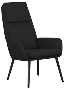 vidaXL Πολυθρόνα Relax Μαύρη Υφασμάτινη