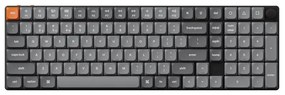 Wireless low-profile Keyboard Keychron K17 Max RGB Brown Switch (black) &#91;K17M-H3&#93;