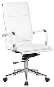 Καρέκλα Γραφείου BF3600 PU Λευκό 55x67x112/120cm