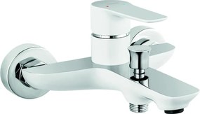 Ferro Adore BDR1 White/Chrome - Μπαταρία λουτρού λευκή