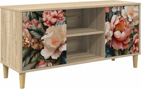 vidaXL Ντουλάπι TV BORNE 102 x 33 x 50 εκ. Sonoma Επεξεργασμένο Ξύλο