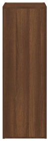 vidaXL Έπιπλα Τηλεόρασης 2 τεμ. Καφέ Δρυς 30,5x30x90 εκ. Επεξ. Ξύλο
