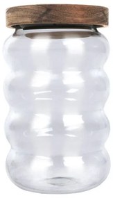 ESTIA ΔΟΧΕΙΟ ΑΠΟΘΗΚΕΥΣΗΣ ALLURE ΓΥΑΛΙΝΟ 700ml 9.5x9.5x15.8cm