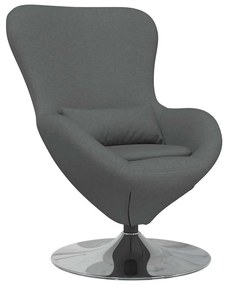 vidaXL Καρέκλες, Ανάκλινδροι & Καρέκλες Κοιμιστή Σκούρο γκρι