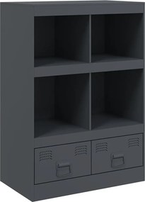 vidaXL Ντουλάπι Ανθρακί 67 x 39 x 95 εκ. από Ατσάλι