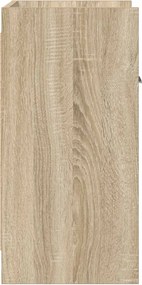 vidaXL Κομοδίνα Sonoma Δρυς 40 x 30 x 60 cm Επεξεργασμένο Ξύλο