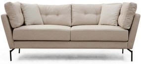 Καναπές Τριθέσιος Mapa 560ARE1353 214x90x84cm Cream