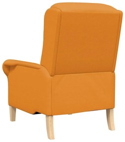 vidaXL Πολυθρόνα Σκούρο κίτρινο 76 x 94 x 102 εκ. ύφασμα