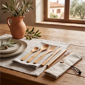 ΜΑΧΑΙΡΟΠΊΡΟΥΝΑ ΣΕΤ ΜΑΧΑΙΡΟΠΗΡΟΥΝΑ LIVOO BAMBOO MES134C