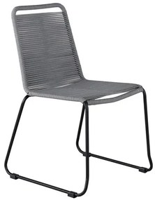 Σετ Τραπέζι και καρέκλες Dallas 3505, Polyξύλο, Μέταλλο, Σχοινί | Epipla1.gr