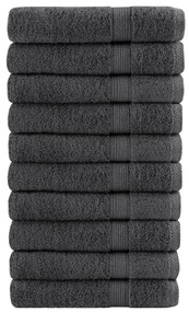 Πετσέτες Σάουνας Premium SOLUND 10 τεμ. Ανθρακί 80x200 εκ. 600 γρ./μ²