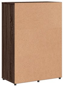 vidaXL Συρταριέρα Καφέ Δρυς 60 x 31 x 84 εκ. από Επεξεργασμένο Ξύλο