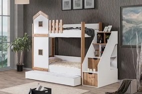 Stewehome Κουκέτα με παιδικό κρεβάτι