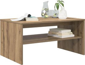 vidaXL Τραπεζάκι σαλονιού Artisan Oak 80 x 50 x 40 cm