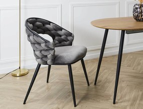ΚΑΡΈΚΛΕΣ &amp; ΠΟΛΥΘΡΌΝΕΣ SAWYER CHAIR GREY A1 HD0360