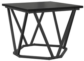 vidaXL Τραπεζάκι σαλονιού 3 pcs Μαύρη δρυς 50 x 50 x 40 cm