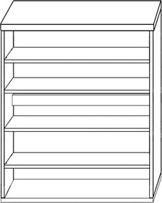 Παπουτσοθήκη ArteLibre IGNE Λευκό Μοριοσανίδα/Μελαμίνη 90x33x100cm