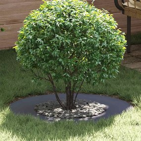 vidaXL Flat Tree Ring 5 τεμάχια ανθρακί Ø40/70 εκ. από ατσάλι