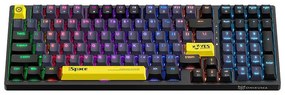 ONIKUMA G38 98 Keys USB Wired Mechanical Keyboard Black