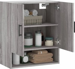 vidaXL Ντουλάπι Τοίχου Γκρι Sonoma 60 x 31 x 70 εκ. από Επεξεργ. Ξύλο