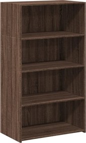 vidaXL Ντουλάπι Καφέ Δρυς 70x41x124 εκ. από Επεξεργασμένο Ξύλο