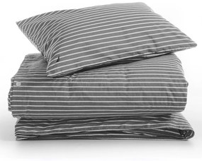 Παπλωματοθήκη Nau Coast (Σετ 3τμχ) Grey Nef-Nef Homeware Υπέρδιπλo 240x220cm 100% Βαμβακερό Περκάλι