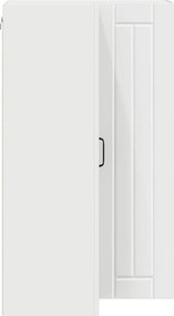 vidaXL Ντουλάπα Γωνίας LUCCA Λευκό 57 x 57 x 100 εκ.