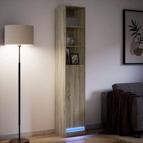 ΝΤΟΥΛΑΠΙ ΜΕ ΦΩΤΑ LED SONOMA ΔΡΥΣ 36X32,5X200 ΕΚ. ΕΠΕΞ. ΞΥΛΟ 852126