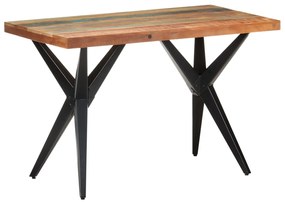 vidaXL Τραπεζαρία 120 x 60 x 76 εκ. από Μασίφ Ανακυκλωμένο Ξύλο