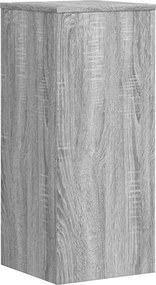 vidaXL Βάσεις Φυτών 2 Τεμ. Γκρι Sonoma 30x30x70 εκ. Επεξεργασμένο Ξύλο