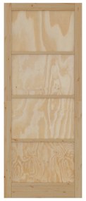 vidaXL Εσωτερική Πόρτα "ORKDAL" 83x232x4 cm Στερεό Ξύλο Πεύκου