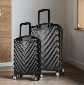 Stewehome Σετ 2 τεμαχίων βαλίτσες καμπίνας και μεσαίου μεγέθους από ABS