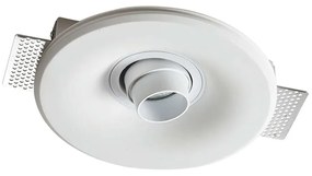 Φωτιστικό Οροφής - Σποτ Χωνευτό Trimless Carly G90401C Στρογγυλό Κινητό GU10 White Aca