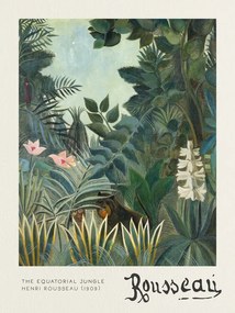 Αναπαραγωγή The Equatorial Jungle - Henri Rousseau