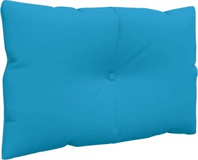 vidaXL Μαξιλάρια Παλέτας 2 τεμ. Μπλε Υφασμάτινα