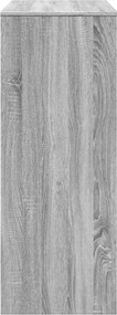 vidaXL Τραπέζι Μπαρ Γκρι Sonoma 90x40x103,5 εκ. από Επεξεργ. Ξύλο