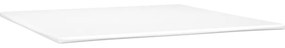 vidaXL Κρεβάτι Boxspring με Στρώμα Ανοιχτό Γκρι 200x200 εκ. Υφασμάτινο