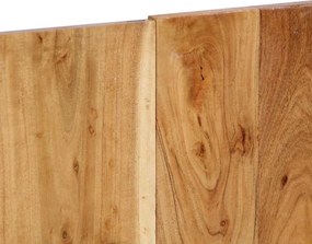 vidaXL κεφαλάρι 140 cm από μασίφ ξύλο ακακίας