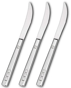 Μαχαίρια Φαγητού Harmony (Σετ 3Τμχ) 29cm Inox Nava Stainless Steel